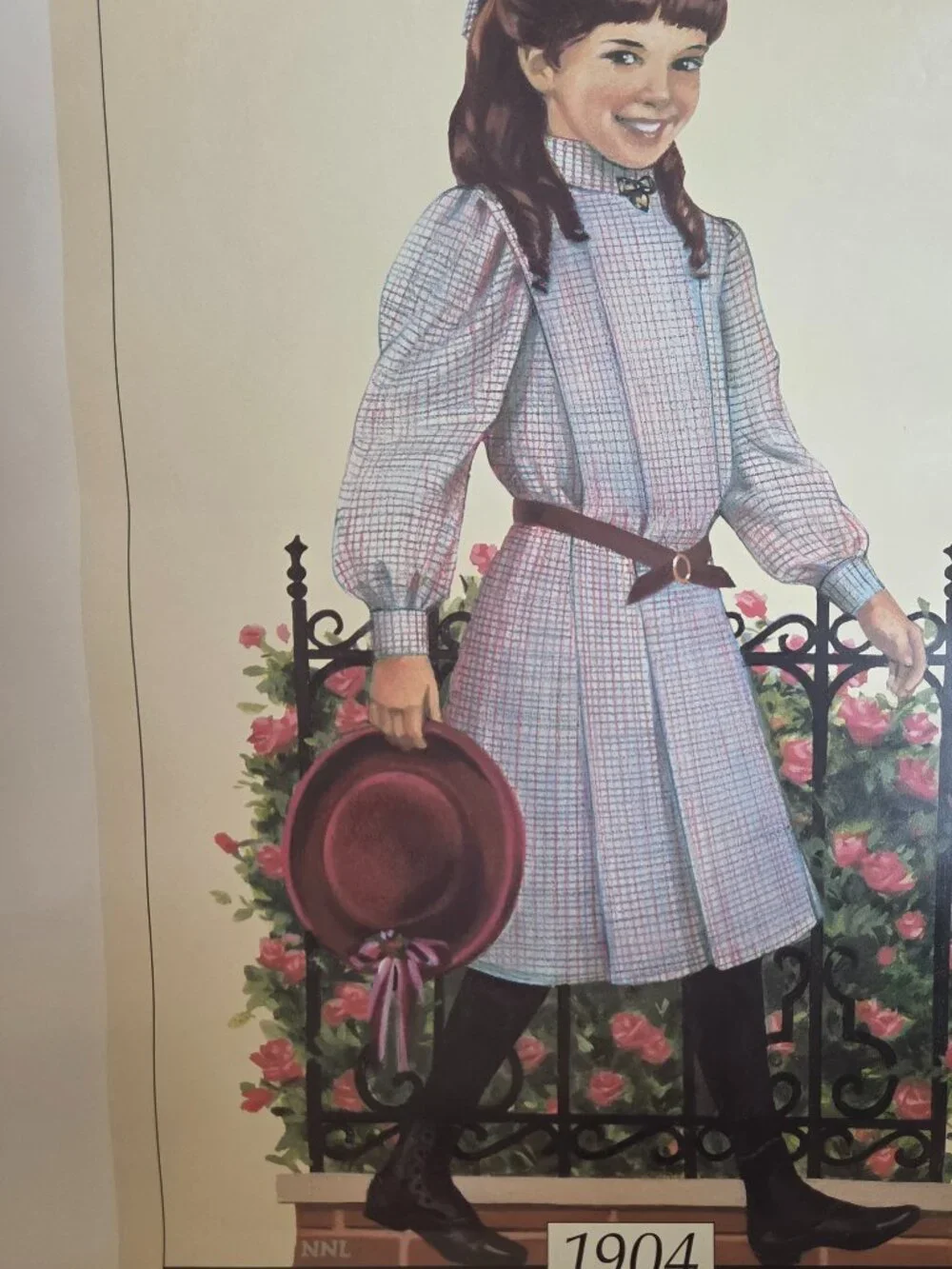 American girl poster Samantha Parkington